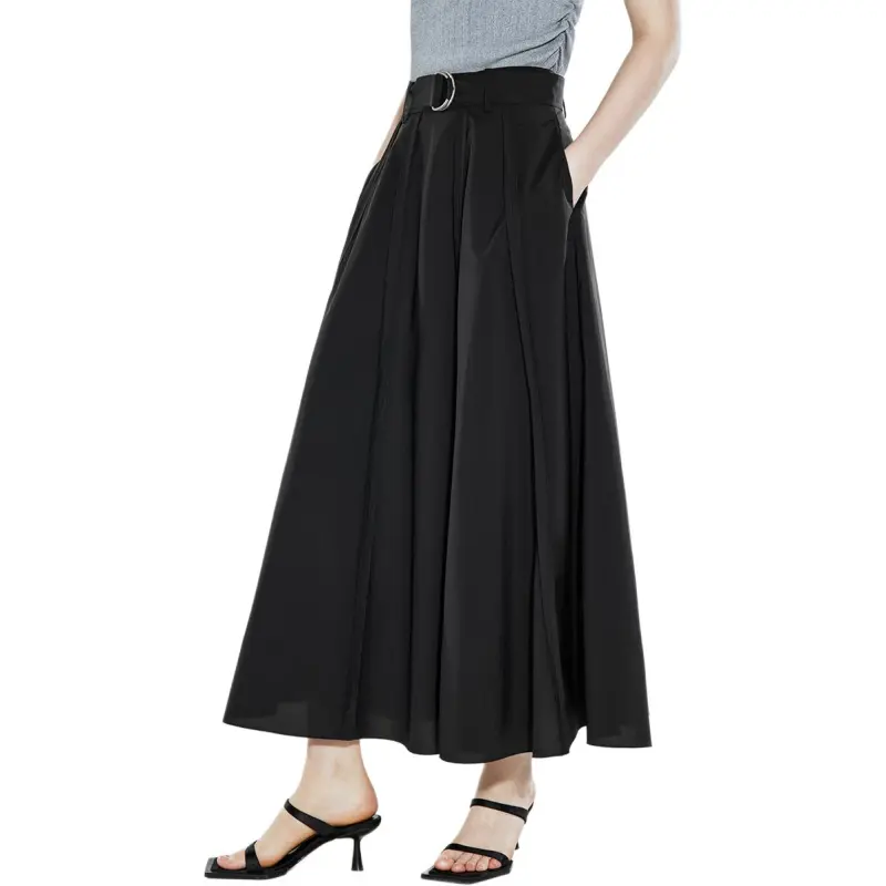 COVERINS Casual Long Skirt Women's-5