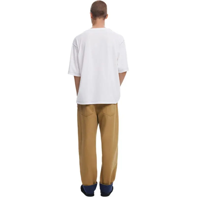 Desigual T Shirts Men Ecru-2