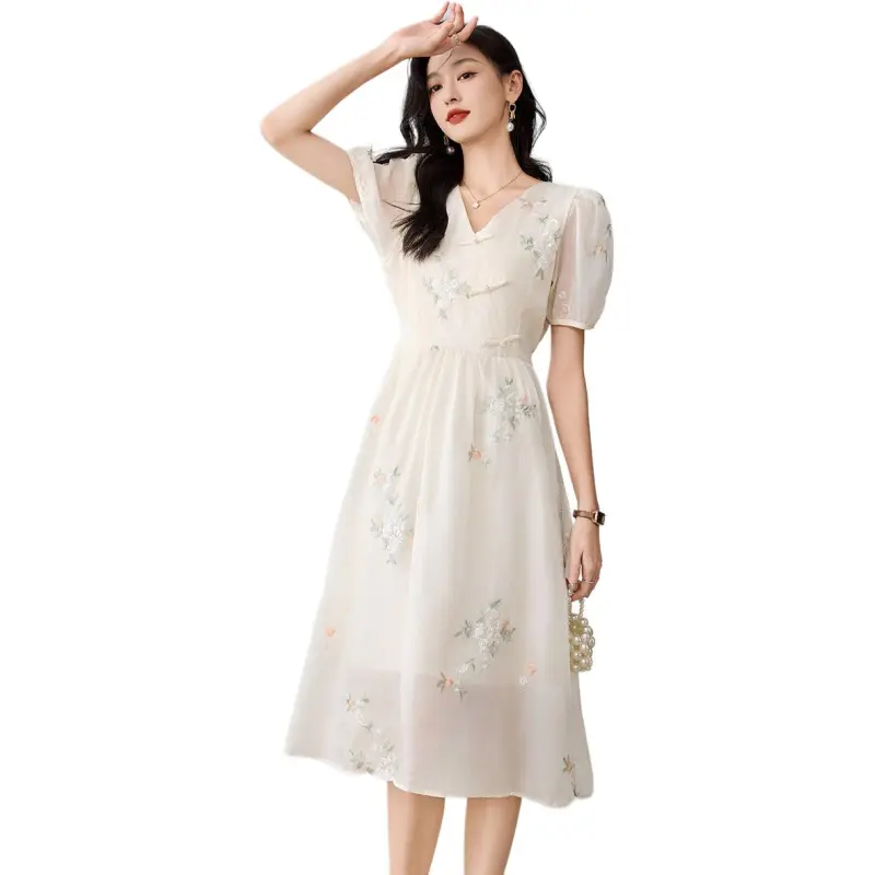 Like The Age Of Water Short Sleeved Dress Women's-1