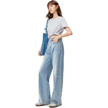 Love to serve Jeans Women's Denim Blue
