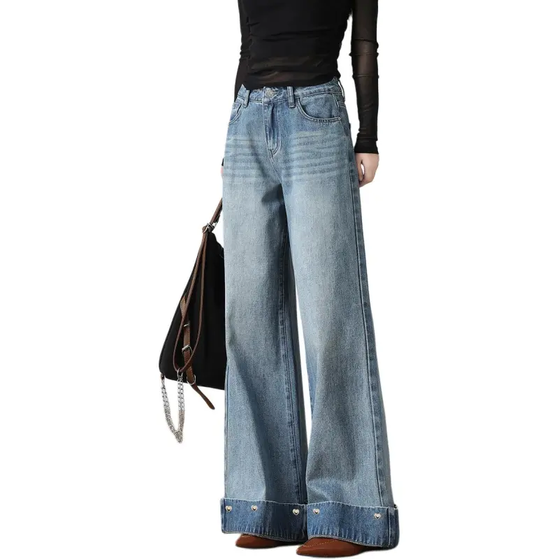  CHOCOOLATE Jeans Women's BLX/Vintage Blue-2