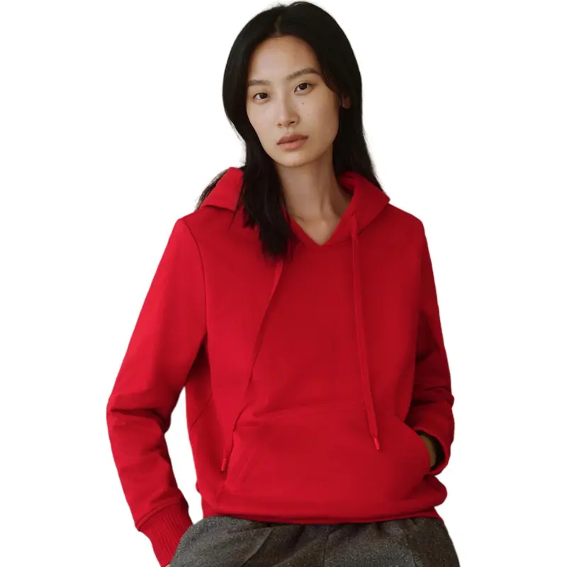 INSUN Sweatshirts Women's True Red-3