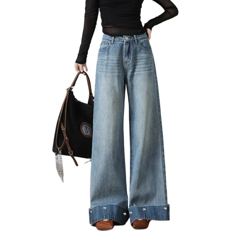  CHOCOOLATE Jeans Women's BLX/Vintage Blue-3