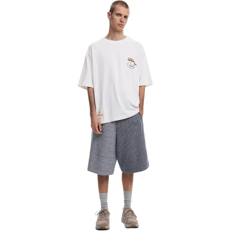 Desigual T Shirts Men Ecru-4