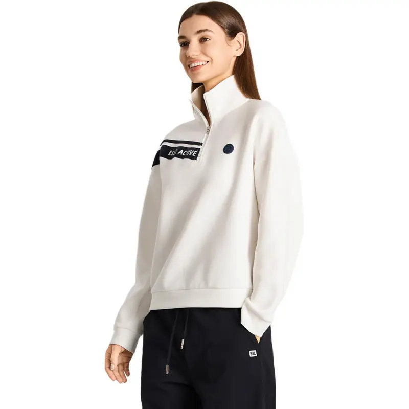Elle Active Sweatshirts Women's White-1