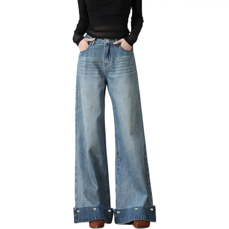  CHOCOOLATE Jeans Women's BLX/Vintage Blue-4