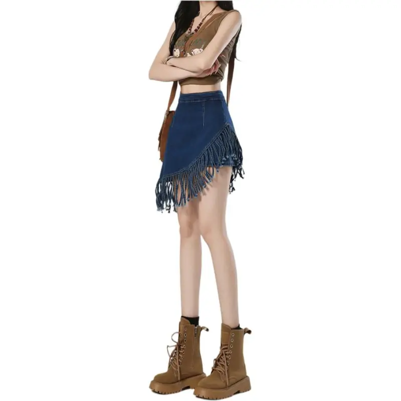 FOREVER 21 Denim Short Skirts Women's-3