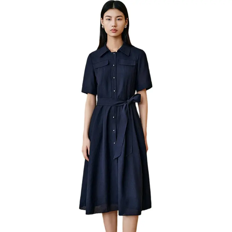 INSUN Short Sleeved Dress Women's-3