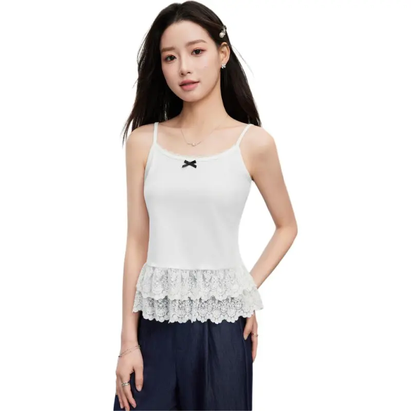 Love To Serve Camisole Women's White-4