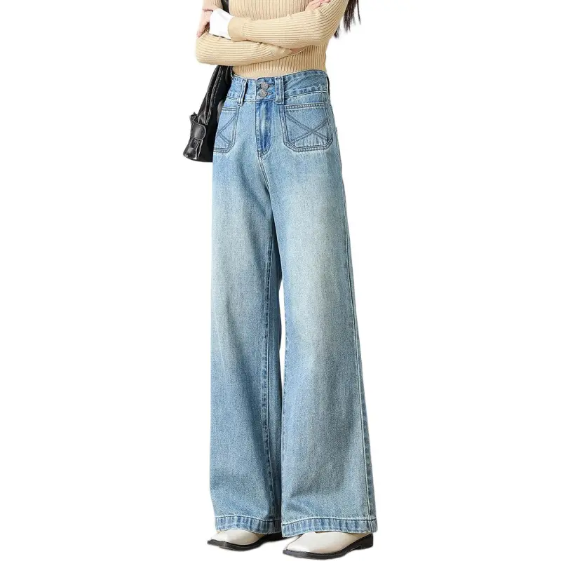  CHOCOOLATE Jeans Women's BLX/Vintage Blue-1