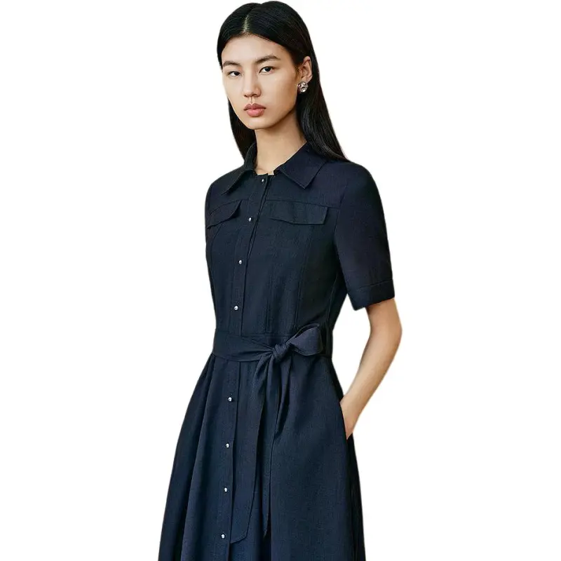 INSUN Short Sleeved Dress Women's-4