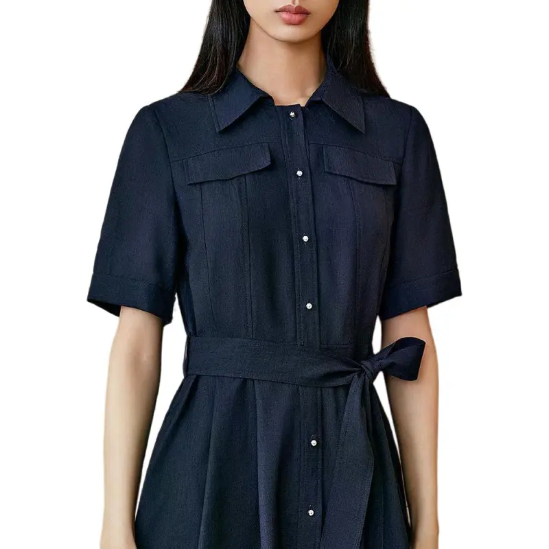 INSUN Short Sleeved Dress Women's-5