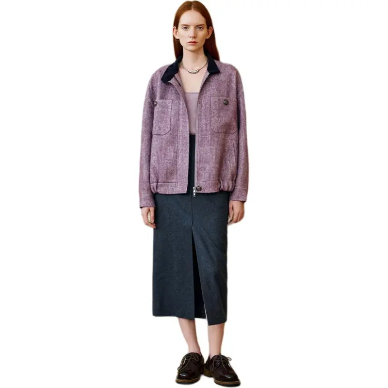 INSUN Jackets Women's Smoky Purple-1