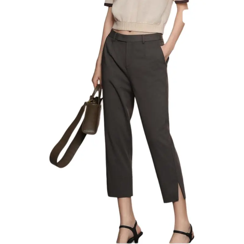 XG Casual Pants Women's Brown-2