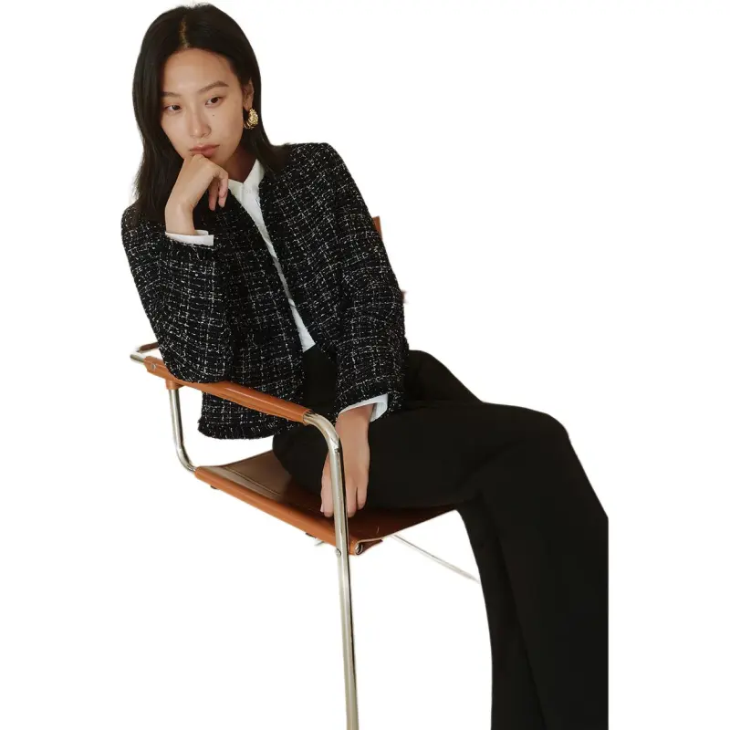 INSUN Business Suits Women's Black-4
