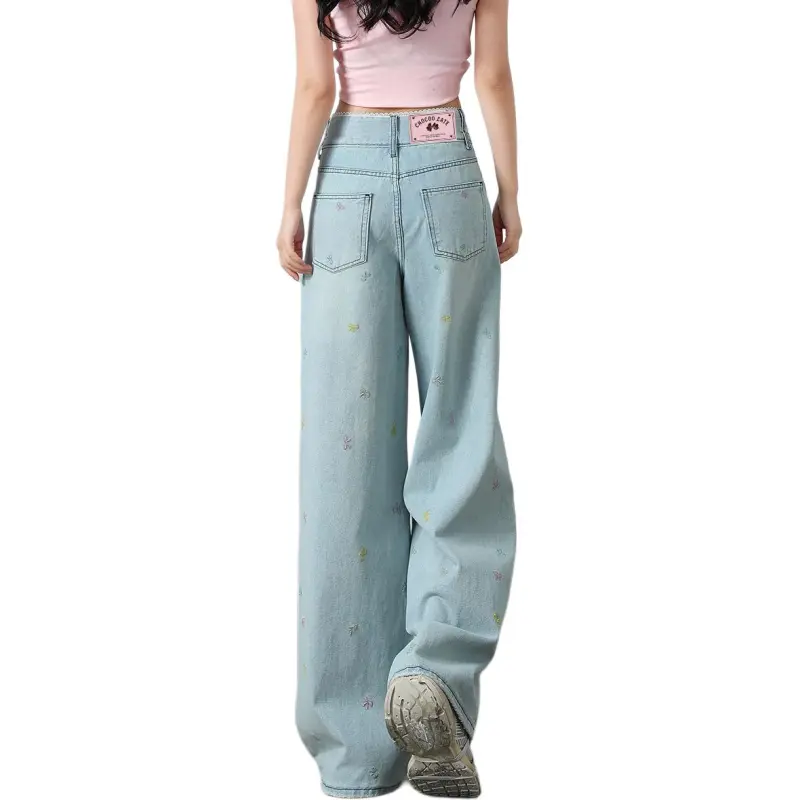  CHOCOOLATE Jeans Women's Light Blue-3