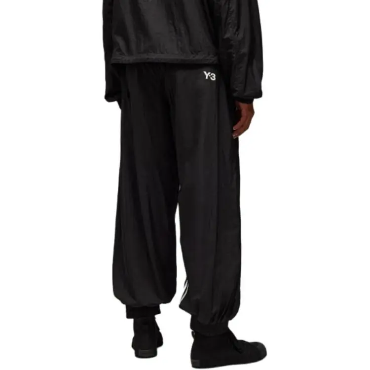 Y 3 Free Shipping With AdiClub Y 3 3 Stripes Nylon Shell Pants-1