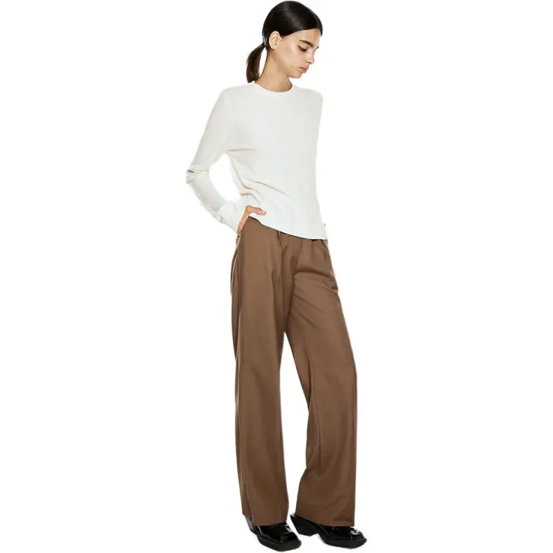 COVERINS Casual Pants Women's Khaki-2