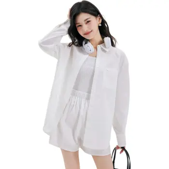 Dajia Poetry Shirt Matching Set Women's