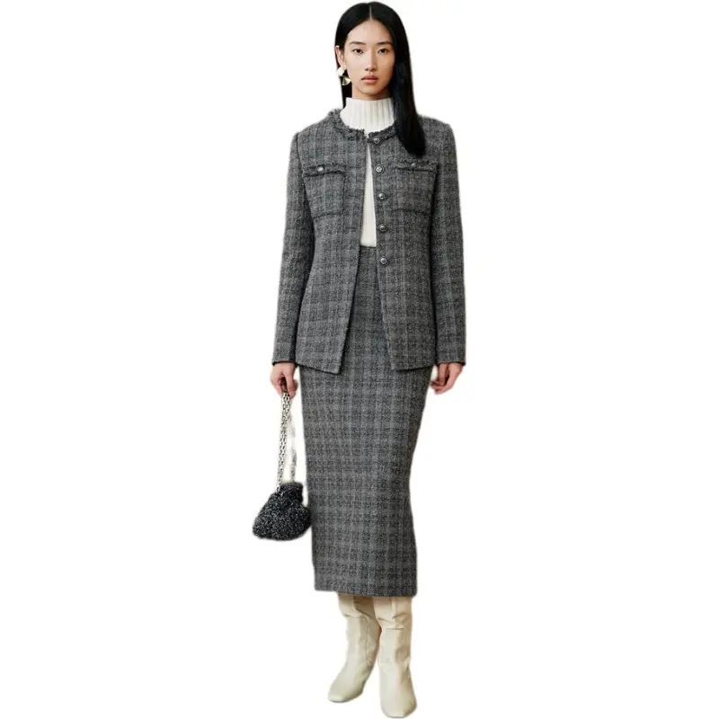 INSUN Jackets Women's Gray-3