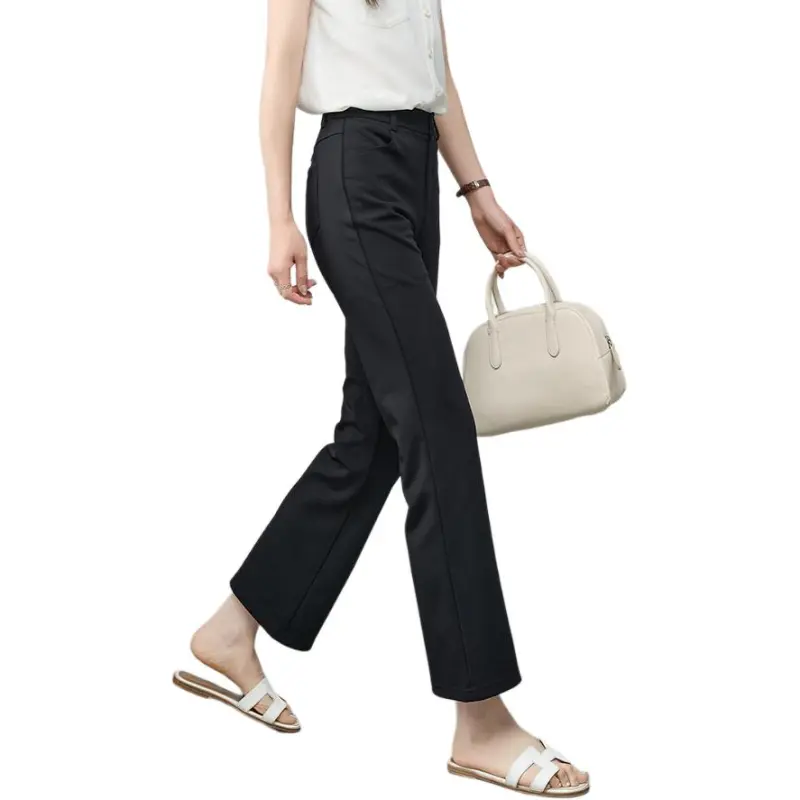 YALIDA Casual Pants Women's Black-2