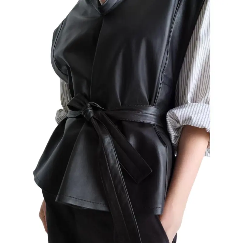 Lemaire Leather Vest-1