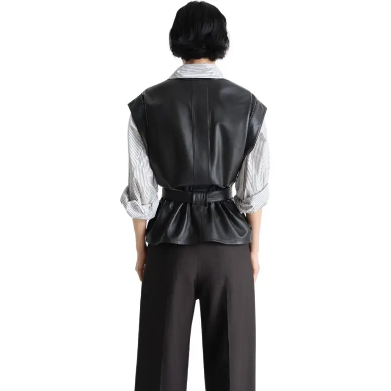 Lemaire Leather Vest-2