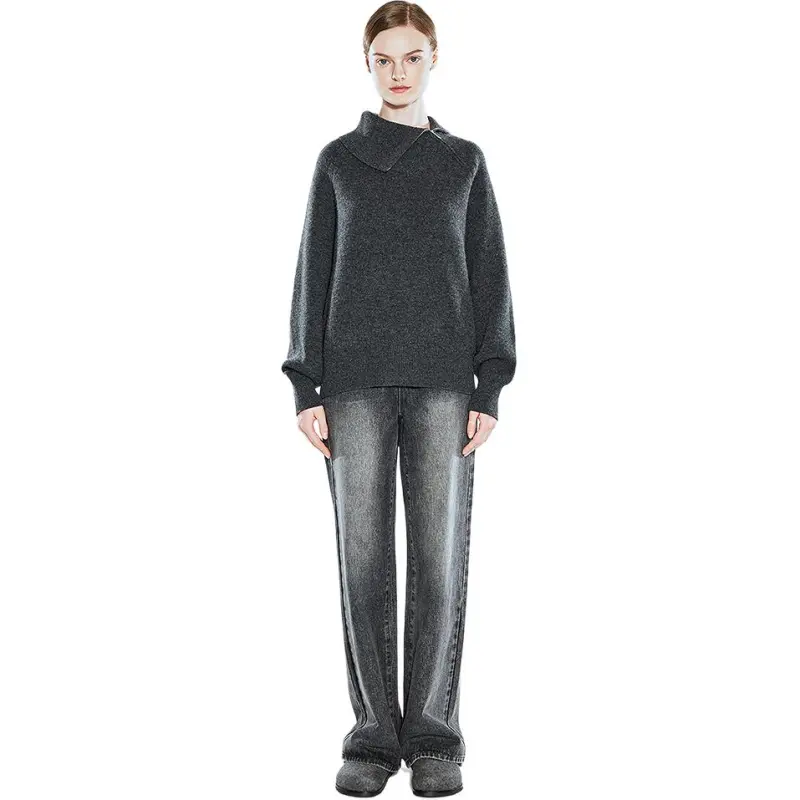COVERINS Knitwear Women's Dark Gray-3