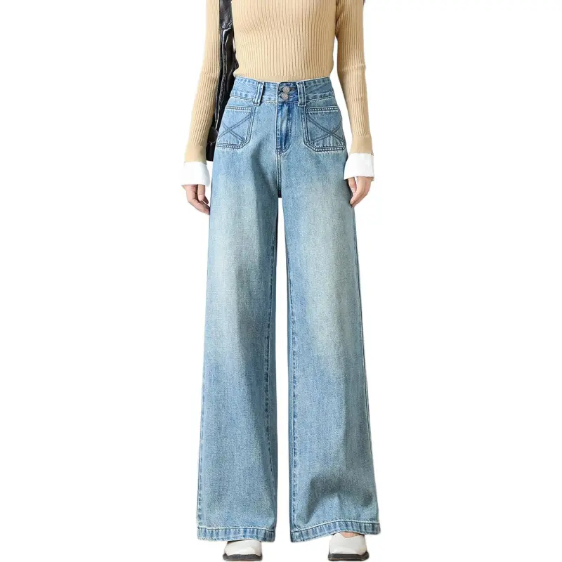  CHOCOOLATE Jeans Women's BLX/Vintage Blue-3