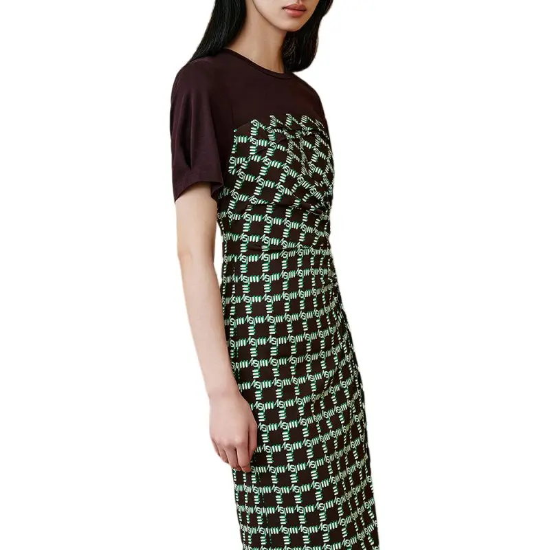 INSUN Short Sleeved Dress Women's-5