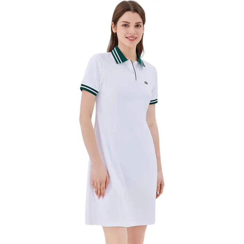 Elle Active Short Sleeved Dress Women's-1