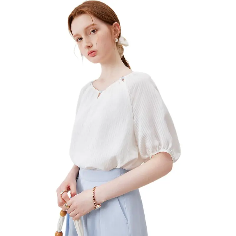 FANSILANEN Shirts Women's White-1