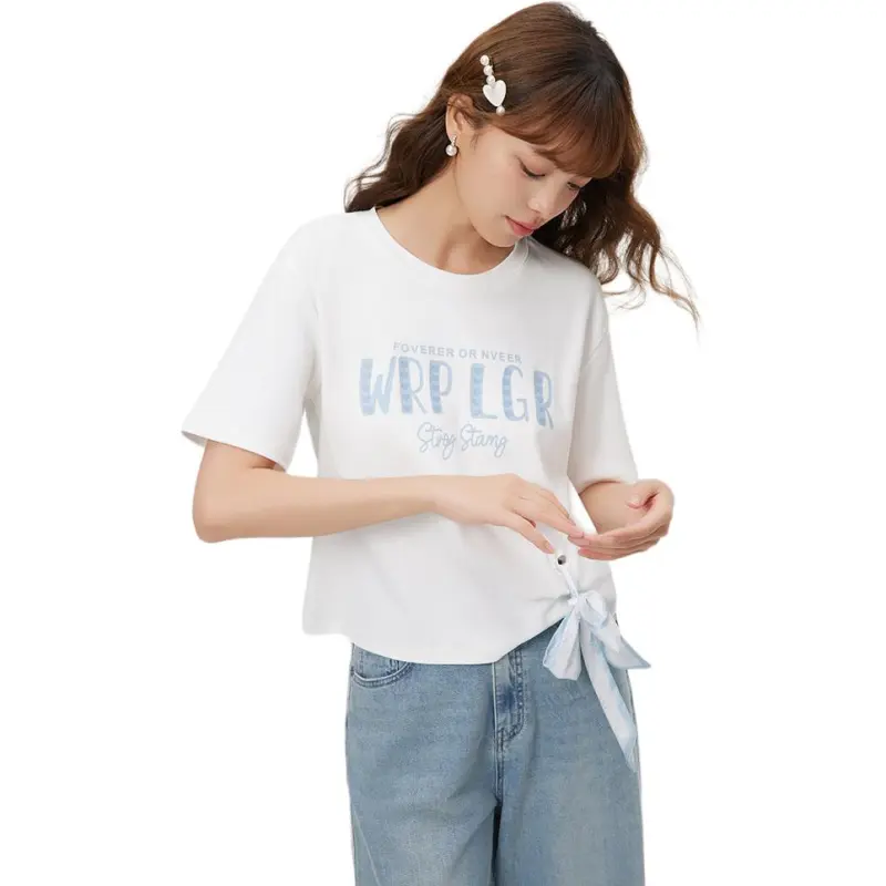 Love to serve T Shirts Women's White 1-4