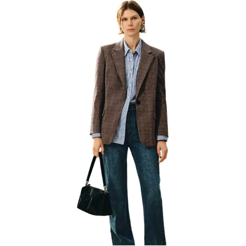 INSUN Business Suits Women's Khaki-2