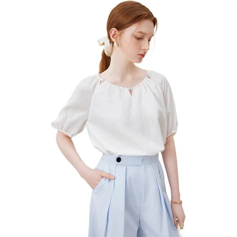 FANSILANEN Shirts Women's White-3