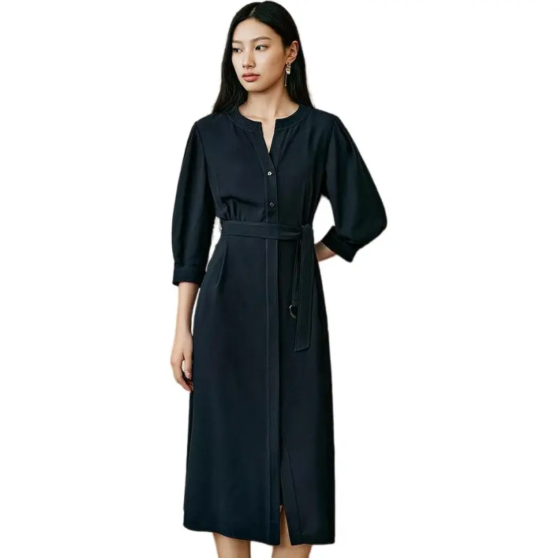 INSUN Long Sleeved Dress Women's-4