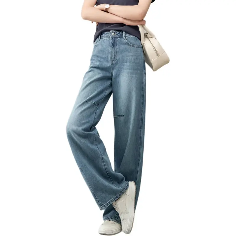 YALIDA Jeans Women's Blue-2