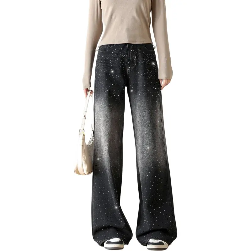 CCAABB Jeans Women's BKX/Gradient Gray-2