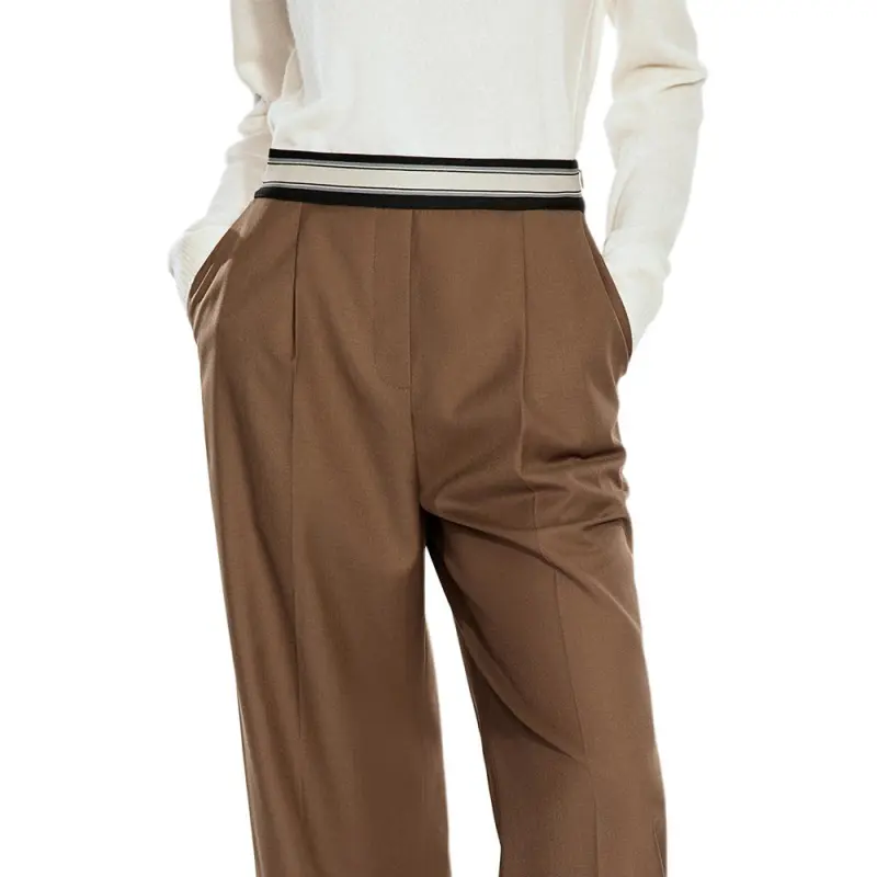 COVERINS Casual Pants Women's Khaki-5