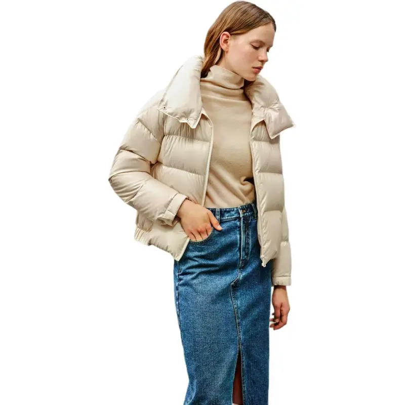 INSUN Down Jackets Women's Light Apricot-3