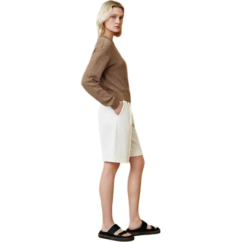INSUN Shirts Women's Camel-4