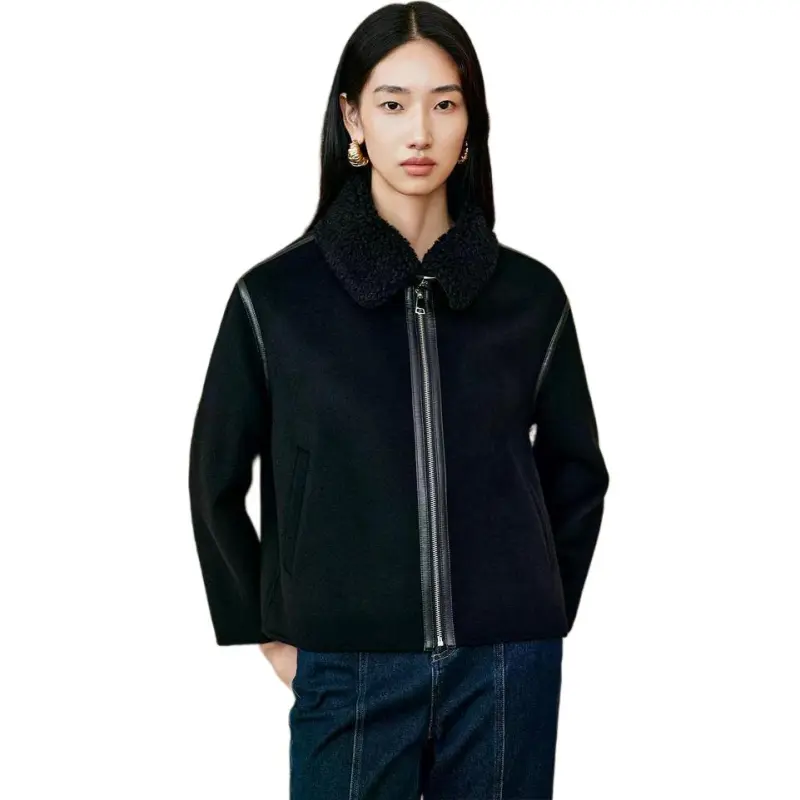INSUN Jackets Women's Black-4