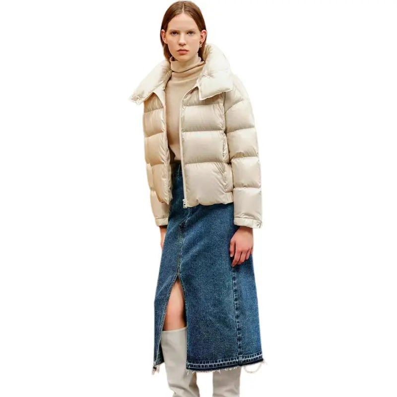 INSUN Down Jackets Women's Light Apricot-4
