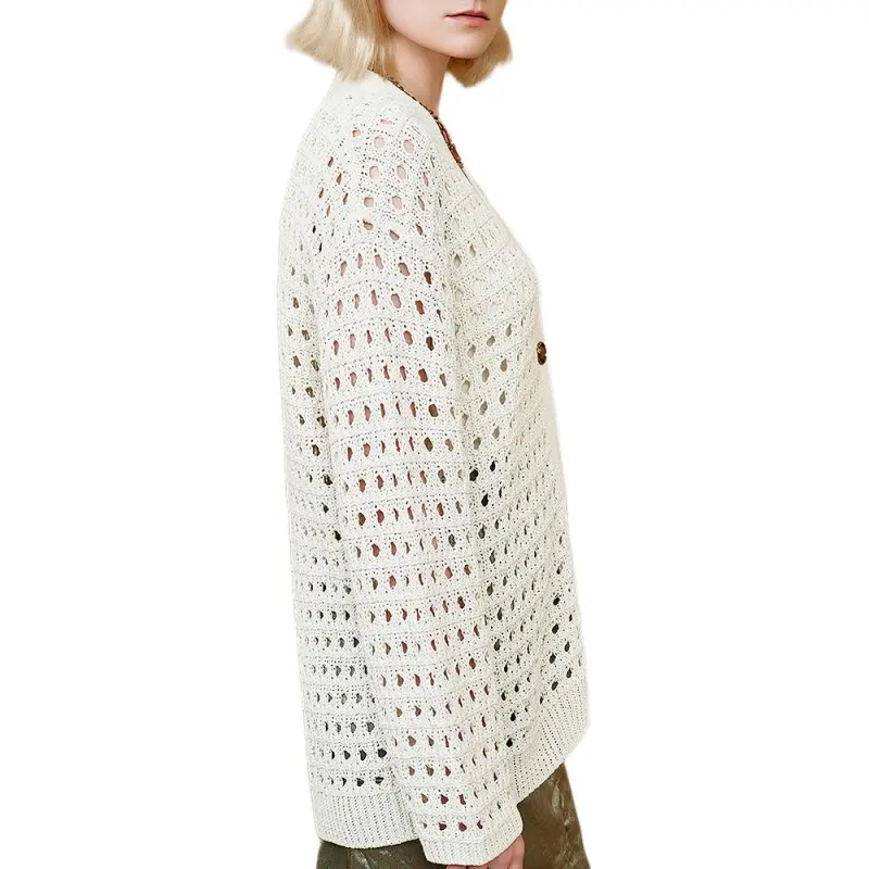 INSUN Knitwear Women's Ecru-5