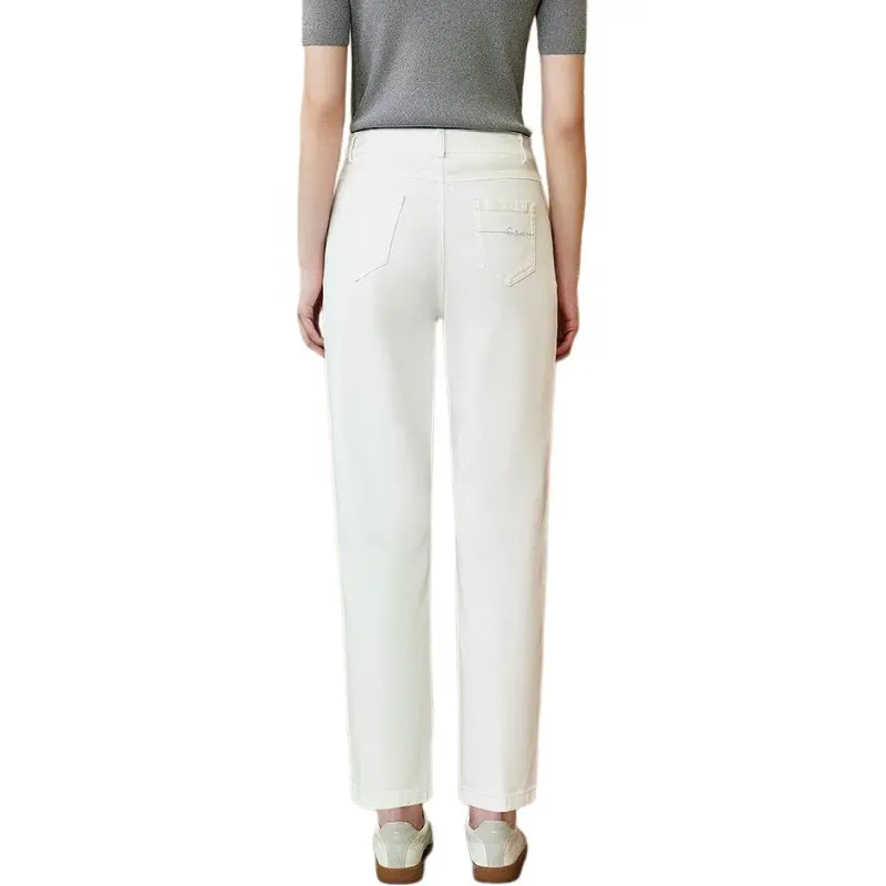 INSUN Jeans Women's White-5