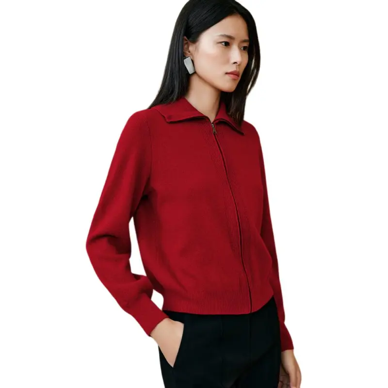 INSUN Knitwear Women's True Red-3