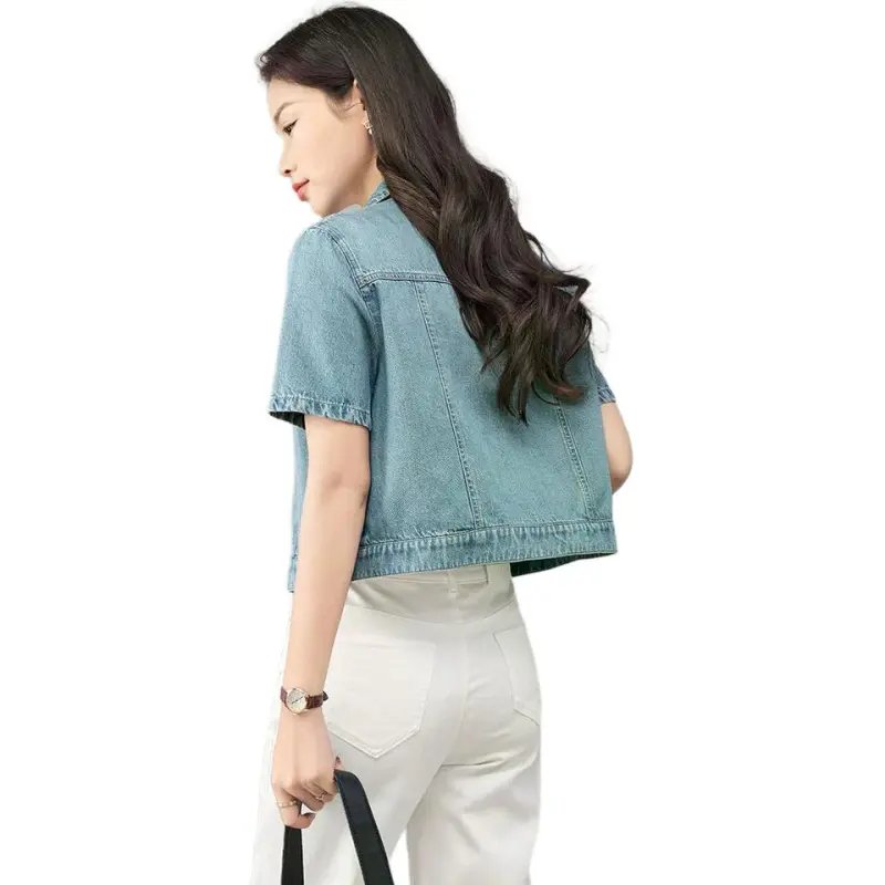 YALIDA Shirts Women's Frost Blue-3