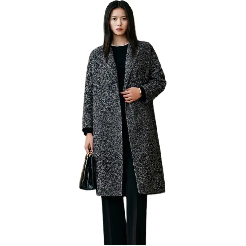 INSUN Coats Women's Gray-1