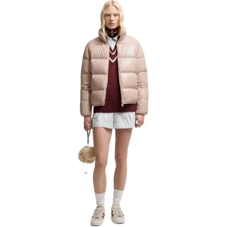 Moncler Down Jackets Women's Pink-1