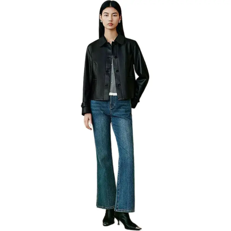 INSUN Leather Jackets Women's-2